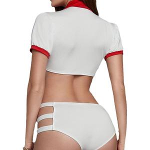 Valentine'S Day Halloween Women'S Sexy Nurse White Cosplay Lingerie Sets - Product Image 5