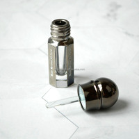 Flacon en verre imprimé de parfum 3ml, capacité ml, avec artol octogonal pour parfum