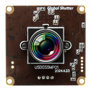 Elp 50fps 5MP toàn cầu màn trập USB máy ảnh mô-đun với không có biến dạng ống kính tốc độ cao 1440p 60fps Mini PC máy ảnh cho live streaming - Product Image 1