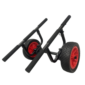 <span class=keywords><strong>Remorque</strong></span> de <span class=keywords><strong>kayak</strong></span> en alliage d'aluminium écologique à largeur réglable avec roues sans air pour la navigation en haute mer, chariot d'accessoires pour canoë - Product Image 3