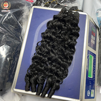 Vente en gros d'extensions de cheveux humains bruts, bouclés birmans, ondulés naturels, cuticules alignées, lots de cheveux humains vierges bruts, fournisseur