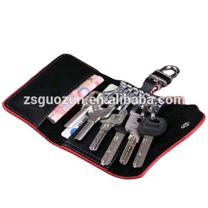 Tùy Chỉnh Nhỏ Gọn Da Xe Key Holder Wallet Trường Hợp Chìa Khóa - Product Image 3