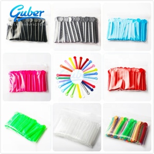 Ortano Guber forniture dentali ortodontico elastico legatura di colore ortodonzia cravatta per certificati