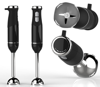Blender Stick Elektrik Tanpa Kabel 400W Stainless Steel, Pengolah Makanan Bayi, Multifungsi Rumah Tangga