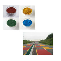Colorants pigmentés, matière première, oxyde de fer, poudre rouge, ml