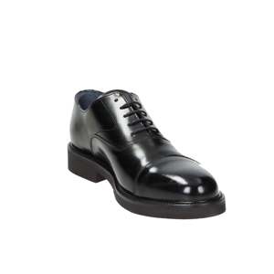 Chaussures habillées Gino Tagli Derby noires pour homme, talon de 3 cm, taille 43 - Product Image 4