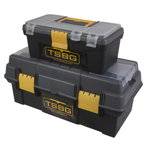 Plastic removable tray divider plastic storage tool box toolbox set