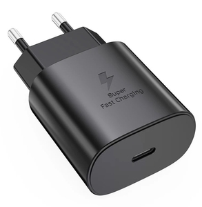 <span class=keywords><strong>Caricabatterie</strong></span> da Muro Nero e <span class=keywords><strong>Bianco</strong></span> a Ricarica Rapida per <span class=keywords><strong>Samsung</strong></span>, 25W per S6 S8 S10, Tipo-C, Standard UK, Caricatore 45W per Telefoni Android - Product Image 5