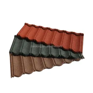 Durable Color Steel Plate Stone-Coated Bent Tiles Roof Tile Edging For Building And Hotel Construction