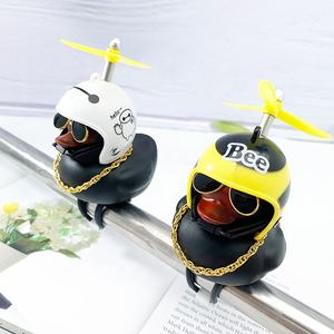 IRONDONKEY Vélo Cloche En Caoutchouc Corne Canard Vélo Accessoires Turbo Canard Casque Corne Lumière <span class=keywords><strong>Moto</strong></span> Décoratif Corne Lumière - Product Image 6