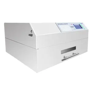 Puhui Reflow Oven T962A + Chì Miễn Phí Hồng Ngoại Reflow Oven Reflow Thợ Hàn Lò Cho PCB Máy Hàn