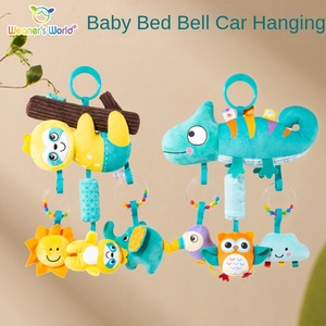 Grelots musicaux en peluche Weaners World, jouets doux pour bébés, pendentif pour <span class=keywords><strong>poussette</strong></span>, <span class=keywords><strong>hochet</strong></span> en gros pour les bébés de 0 à 1 an - Product Image 2