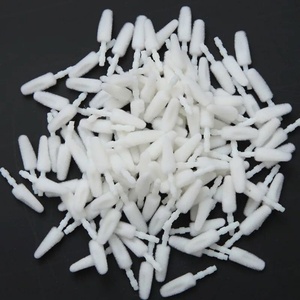 Aplicador de brillo de labios de pie Doe flocado al por mayor de fábrica para cabezal de cepillo de varita de brillo de labios o tubos de brillo de labios pinceles de labios de maquillaje - Product Image 2