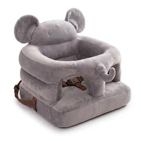 Coussin de Soutien de Sécurité pour Siège Auto Bébé/Tout-Petit en Peluche Douce Personnalisé avec Tissu Doux pour la Peau pour des Voyages Confortables