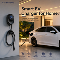 Borne de recharge murale pour véhicules électriques Smart Home EV Charger Type 2 GB 7kW 11kW 22kW AC avec connexion via application