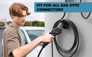 नया अच्छा लिंक v चार्जर धारक जीबीटी/टाइप 2 पोर्टेबल वॉलपेपर के साथ इलेक्ट्रिक कारों के लिए आईपी 67 रेटिंग पीसी + एब्स सामग्री - Product Image 4