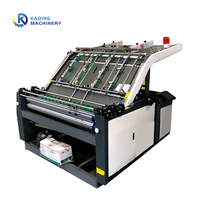 Machine à plastifier cannelure semi-automatique Machine à plastifier carton ondulé pour la fabrication de carton ondulé