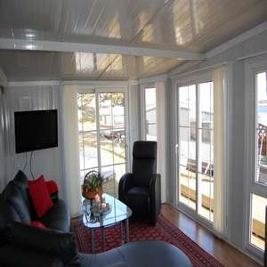 אמריקאי פרפab בתים מבנה פלדה בית במבוק ערכות בית בונגלו לשימוש - Product Image 3