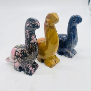 Cristalli pietra curativa cristallo sfuso all'ingrosso pietra naturale cristallo dinosauro intaglio per la decorazione domestica - Product Image 2