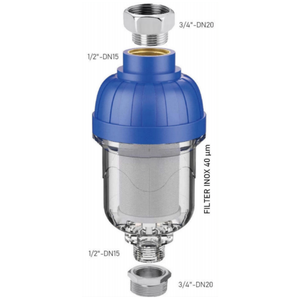 Carcasa de <span class=keywords><strong>Filtro</strong></span> de Polifosfato Siliphos de Alta Calidad para Lavadora Doméstica, Prefiltro de Agua - Product Image 1