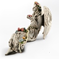 Produits en stock, statue en résine, sculpture, résine personnalisée, fée, ornements de jardin, moules, statue