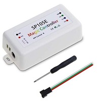 Contrôleur de couleur et de musique pour téléphone portable SP105E/SP107E, variateur de lumière WS2812B 5-24V pour bande LED avec WiFi, portée 30M