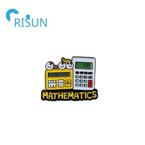 Fabricación Metal dibujos animados matemáticas símbolo <span class=keywords><strong>Pi</strong></span> matemáticas símbolo letras esmalte solapa Pin matemáticas Premio Pin insignia - Product Image 4