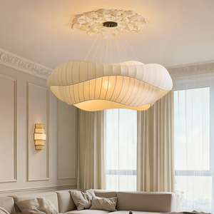 Lustre d'art pour salon et chambre à coucher, style esthétique de la <span class=keywords><strong>dynastie</strong></span> Song, LED, hauteur réglable, intensité variable, garantie 5 ans, éclairage à 360°, nouveau - Product Image 2