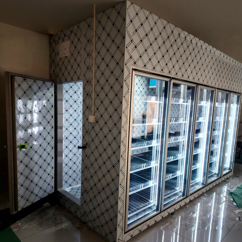 Gravity Feed Shelving Roller Shelf Glass