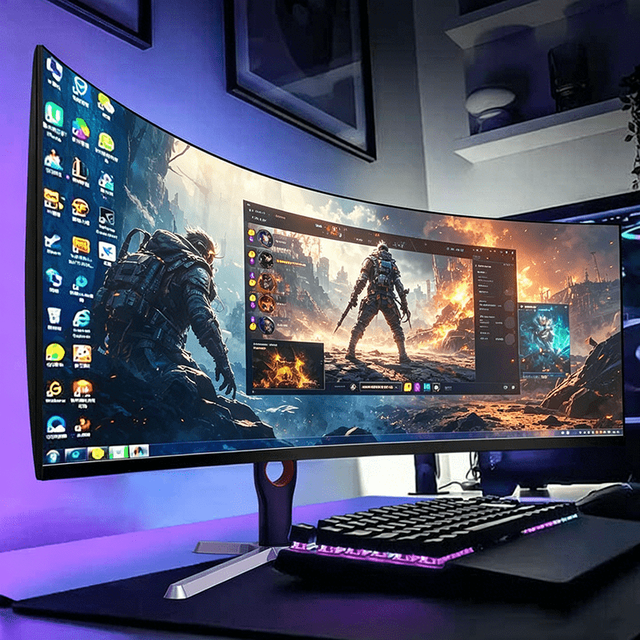 Bulk Order 240Hz 2K 144Hz IPS Panel 1ms Response Time 170 Viewing Angle Curved 27 32 Inch Gaming Monitor for Gaming PC