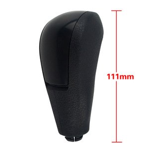 Poyracing Car Gear <b>Shift</b> <b>Knob</b> Leather Ergonomic For Ford Focus Mk2 Fiesta 05-12 At - Product Image 2