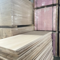 Offres de réduction sur le bois de paulownia 20 mm 30 mm 40 mm, traitement UV, panneaux de bois massif pour meubles et armoires