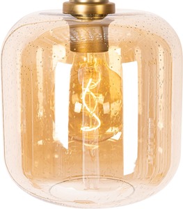 Modern Standing Industrial Tall Pole LED <b>Dimmer</b> Floor Lamp Hanging Glass Lamp Shade Remote Control Small for Sports Stadiums - Product Image 3