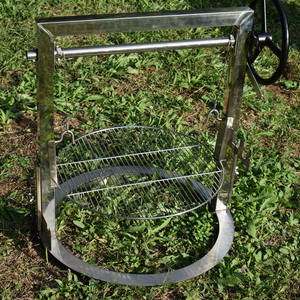 <span class=keywords><strong>Asador</strong></span> Portátil Redondo de Carbón Vegetal de 20/<span class=keywords><strong>22</strong></span> Pulgadas para Exteriores, Barbacoa Premium Estilo Santa María, Combo Gabby's Grills - Product Image 4