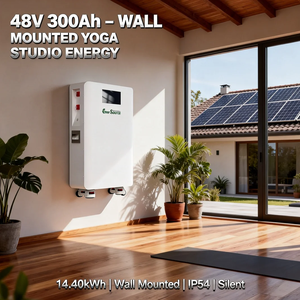 Baterai Lithium 48V 300Ah 14kWh untuk Sistem Surya All in One yang Dipasang di Dinding dengan Roda - Product Image 1