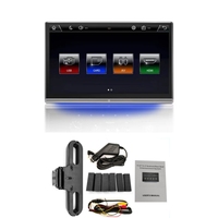 Moniteur d'appuie-tête de voiture 14 pouces Android MP5 IPS à écran tactile pour siège arrière avec télécommande, son stéréo USB, garantie 1 an