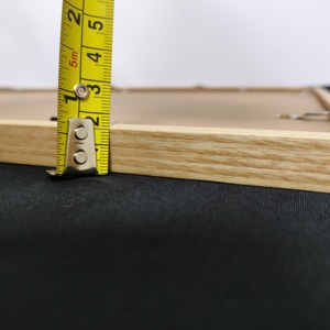 Chất lượng cao hiện đại A2 gỗ hình ảnh khung <span class=keywords><strong>Set</strong></span> 16 Mét Độ dày hẹp cạnh tro gỗ màu sắc cho trang trí nội thất - Product Image 4