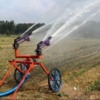 Pompa Irigasi Sprinkler Tekanan Tinggi 3 Inch 4 Inch Jangkauan Semprotan Jauh Segel Mekanis Pompa Air Irigasi Sprinkler Lahan Pertanian