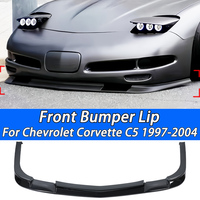 Pour Corvette C5 1997-2004, style ZR1, 3 pièces, spoiler de pare-chocs avant, séparateur, noir brillant, ABS de haute qualité, kit carrosserie
