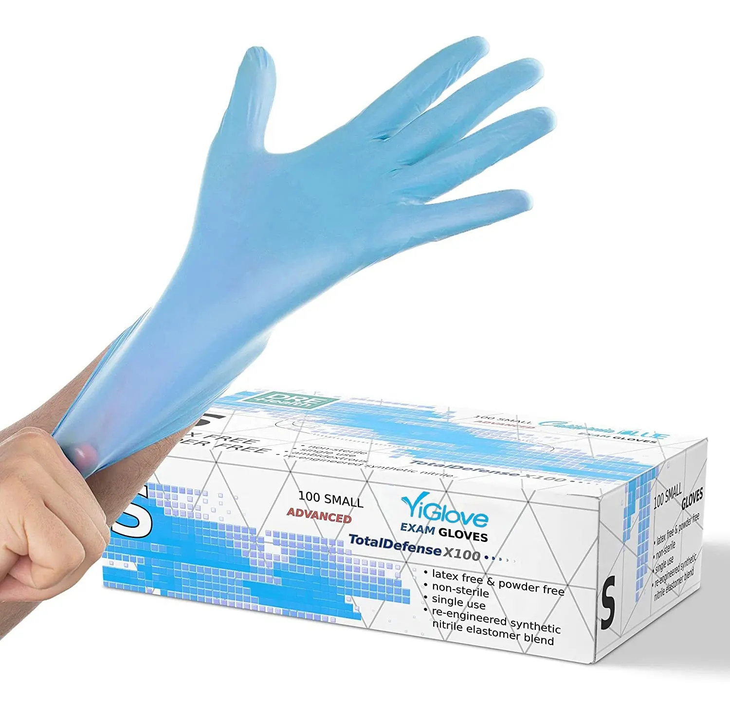 Long Blue Surgic Instruments Medic Gloves For Construction Work