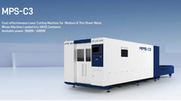 Machine de découpe laser à fibre entièrement fermée Han's Laser 6000W 3015 avec table d'échange automatique pour acier inoxydable