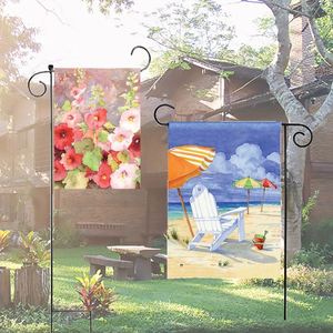 Colorful Custom Logo Beautiful Garden Flag Outdoor Display <b>Vinyl</b> Garden Flag - Product Image 1