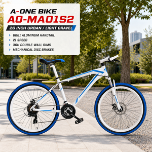 Beste Kwaliteit Vier Kleuren 21 Snelheid 26 Inch Hoge Koolstoflegering Frame Mountainbike Mtb Fiets Voor Mannen - Product Image 2
