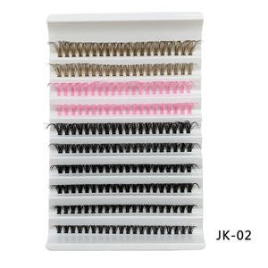 Kit d'extensions de cils artificiels en volume 6D-8D, cils colorés faits à la main, kit de faux cils colorés pour débutants - Product Image 6