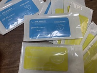 Benang Jahit Bedah Monofilamen Nonabsorbable 75Cm dengan Jarum, Mikro Nylon Polyamide 26Mm Biru 10/0 SYNCON