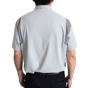 Camisetas de Golf y Tenis al por Mayor con Estampado Personalizado 3D, Tejido de Punto con Cierre, 100% Poliéster, Transpirables y de Alto Rendimiento para Actividades al Aire Libre - Product Image 2