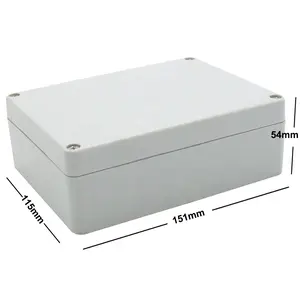 Caja de plástico portátil impermeable IP65, carcasa de plástico de alta gama, 151x115x54mm