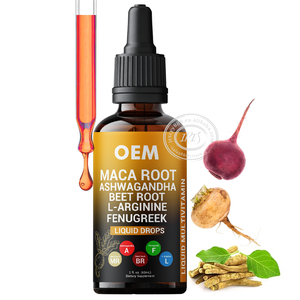 Hete Verkoop Maca Wortel Extract Vloeibare Druppels Maca Wortelpoeder Multivitamine Druppels Kruidenmengsel Minerale Supplementen Met Ashwagandha - Product Image 1