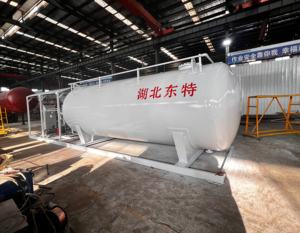 Estación Móvil de Gas GLP de 18 CBM, Planta de Gas GLP para Llenado de Automóviles con Dispensador/Bomba - Product Image 2