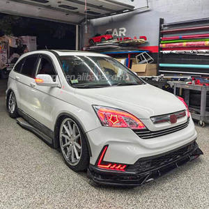 Para <span class=keywords><strong>Honda</strong></span> <span class=keywords><strong>CRV</strong></span> 07-11, Actualización <span class=keywords><strong>23</strong></span>, Parrilla Delantera Nueva, Kit de Carrocería para Modificar el Modelo Antiguo - Product Image 3